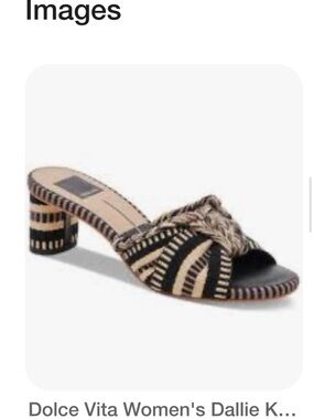 NWOT Dolce Vita Dallie Knot Dress Sandal — size 6